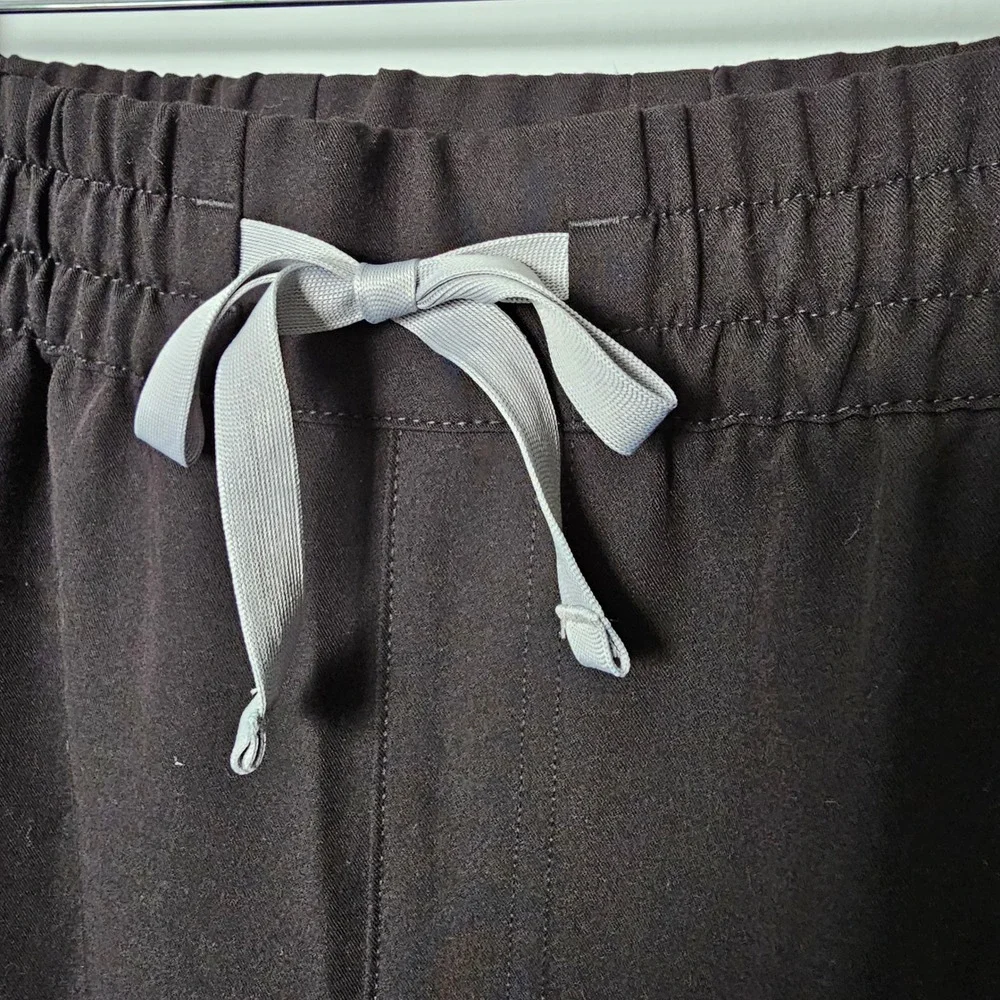 FIGS Womens Uman Relaxed Jogger Scrub Pants 4XLT Black Nurse RN Healthcare